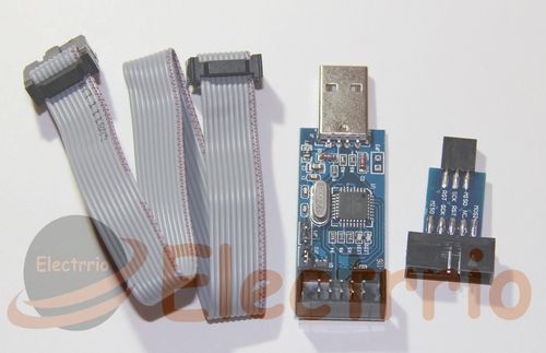EL0611 PROGRAMADOR USB AVR ATMEL con adaptador