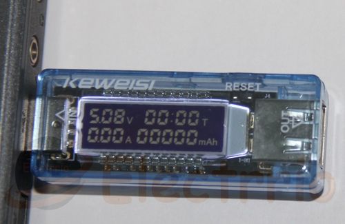 EL2013 USB Tester Voltimetro Amperimetro Potencia