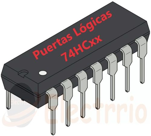 EL74HCXX Circuitos Integrados Puertas Lógicas TTL